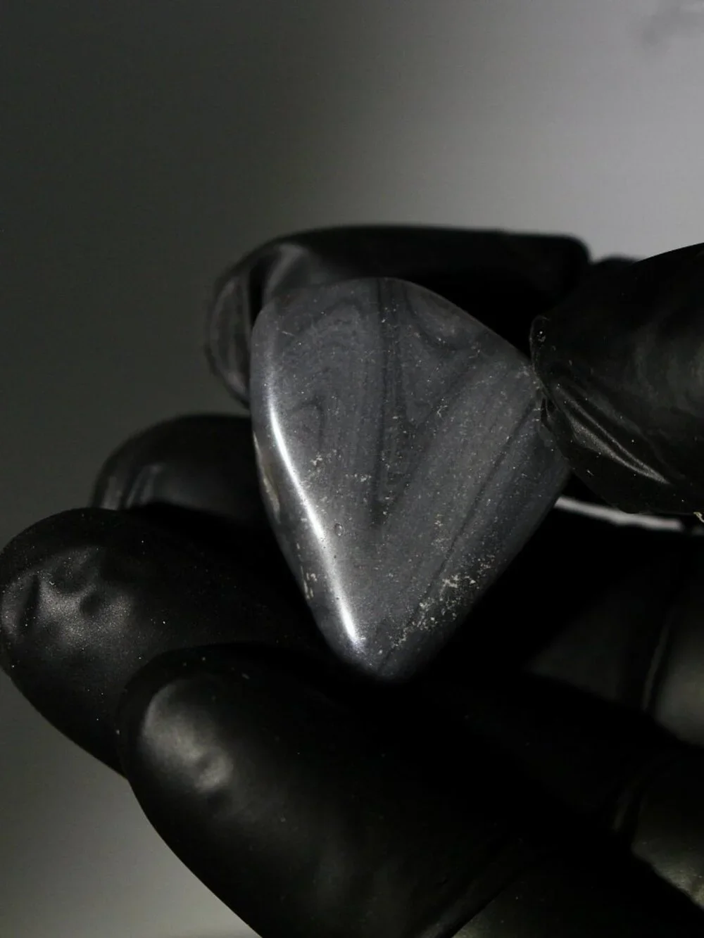 10.0g Old Stock Rainbow Obsidian Polished Davis Creek California Rare Stone Rock